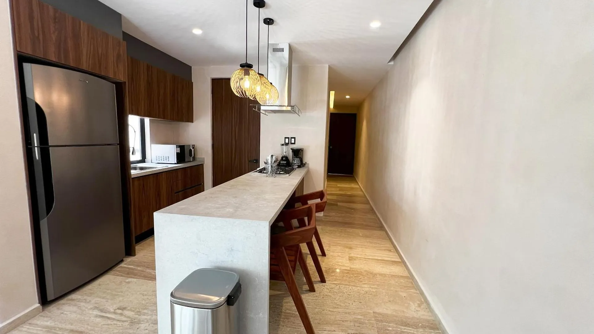 Modern Apartment With Private Terrace And Golf Course View, Free Parking In Puerto Aventuras Mexico