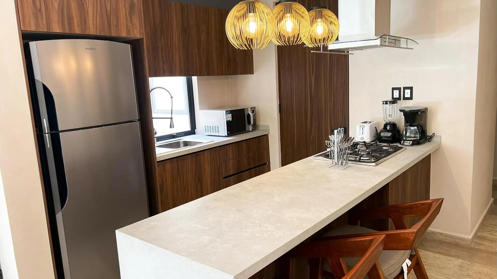Modern Apartment With Private Terrace And Golf Course View, Free Parking In Puerto Aventuras